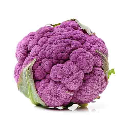 Organically Grown Cauliflower Purple 1 piece