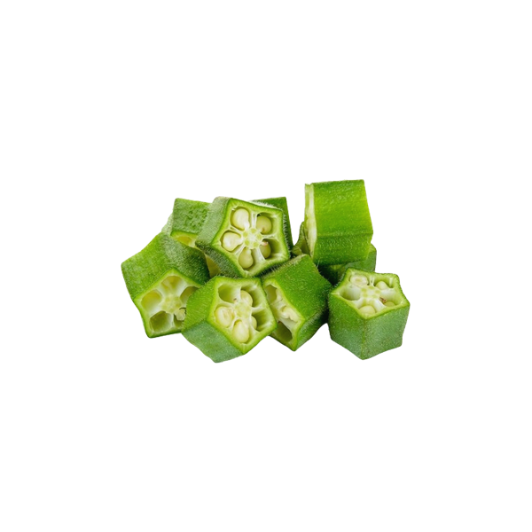 Organic Ladies Finger - Diced
