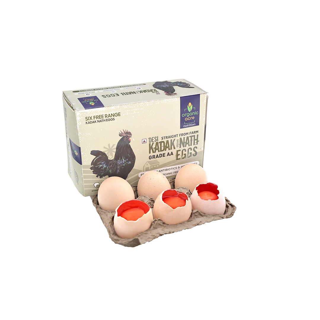 Organically grown Kadaknath Eggs