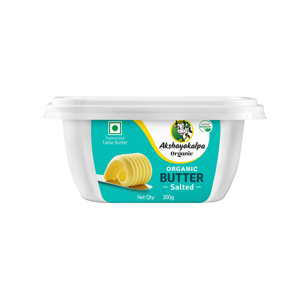 Akshayakalpa - Organic Table Butter salted 200 g