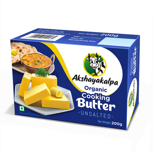 Akshayakalpa-Organic Cooking Butter Un-salted 200 g