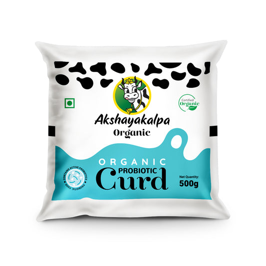 Akshayakalpa Probiotic Curd, 500 grams