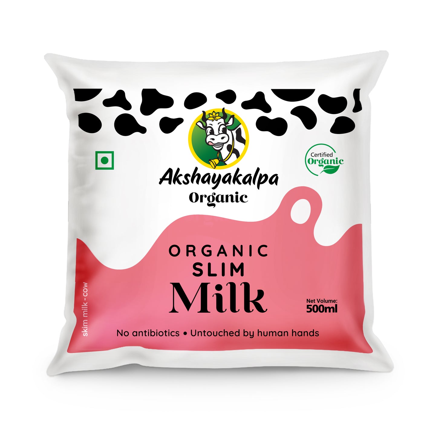 Akshayakalpa - Organic SLIM Milk, 500 ml