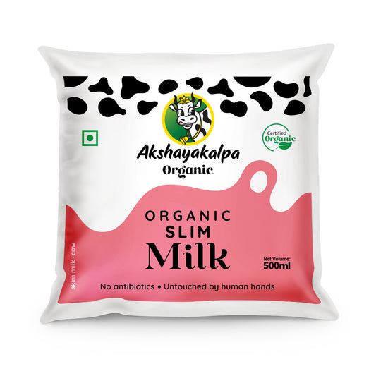 Akshayakalpa Organic Slim Milk - UHT