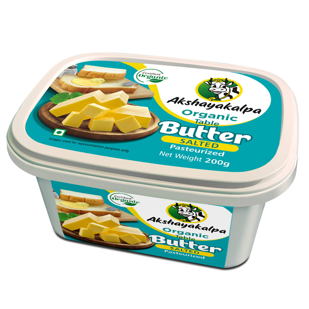 Akshayakalpa-Organic Table Butter salted 200 g